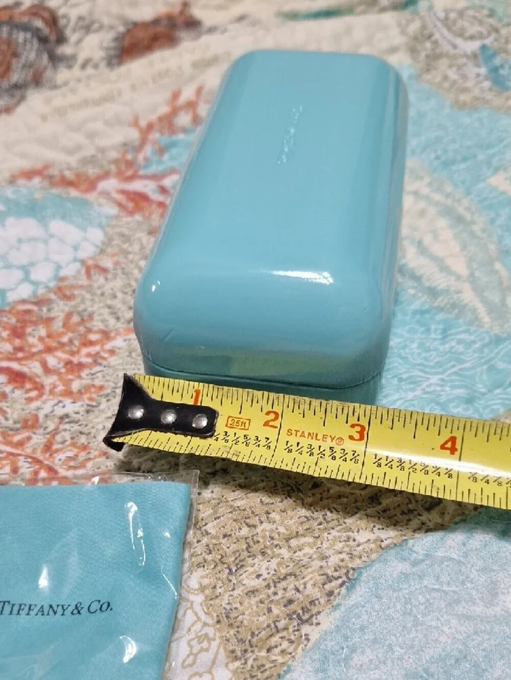 Tiffany & Co. Eye Glass Case And Glass Cleaning Cloth